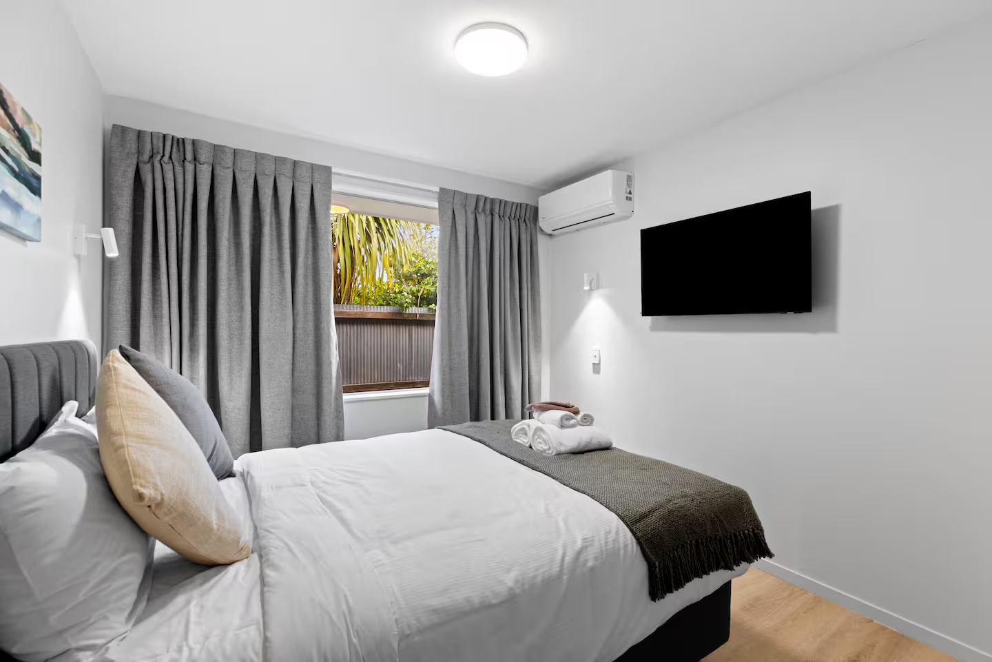 Master suite at BROOKSIDE RESIDENCE